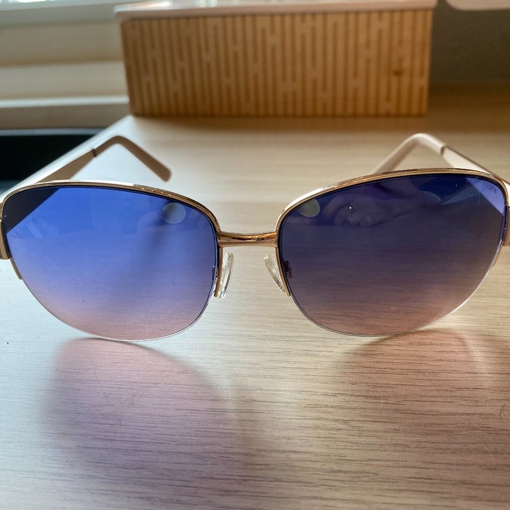 Rocawear Gold and Rose Colored Sunglasses